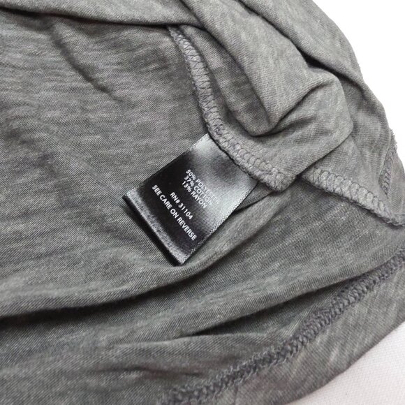 Torrid Graphic Tee Tacos & Tequila Womens Size 0 Gray Short Sleeve Cutout - Picture 8 of 8